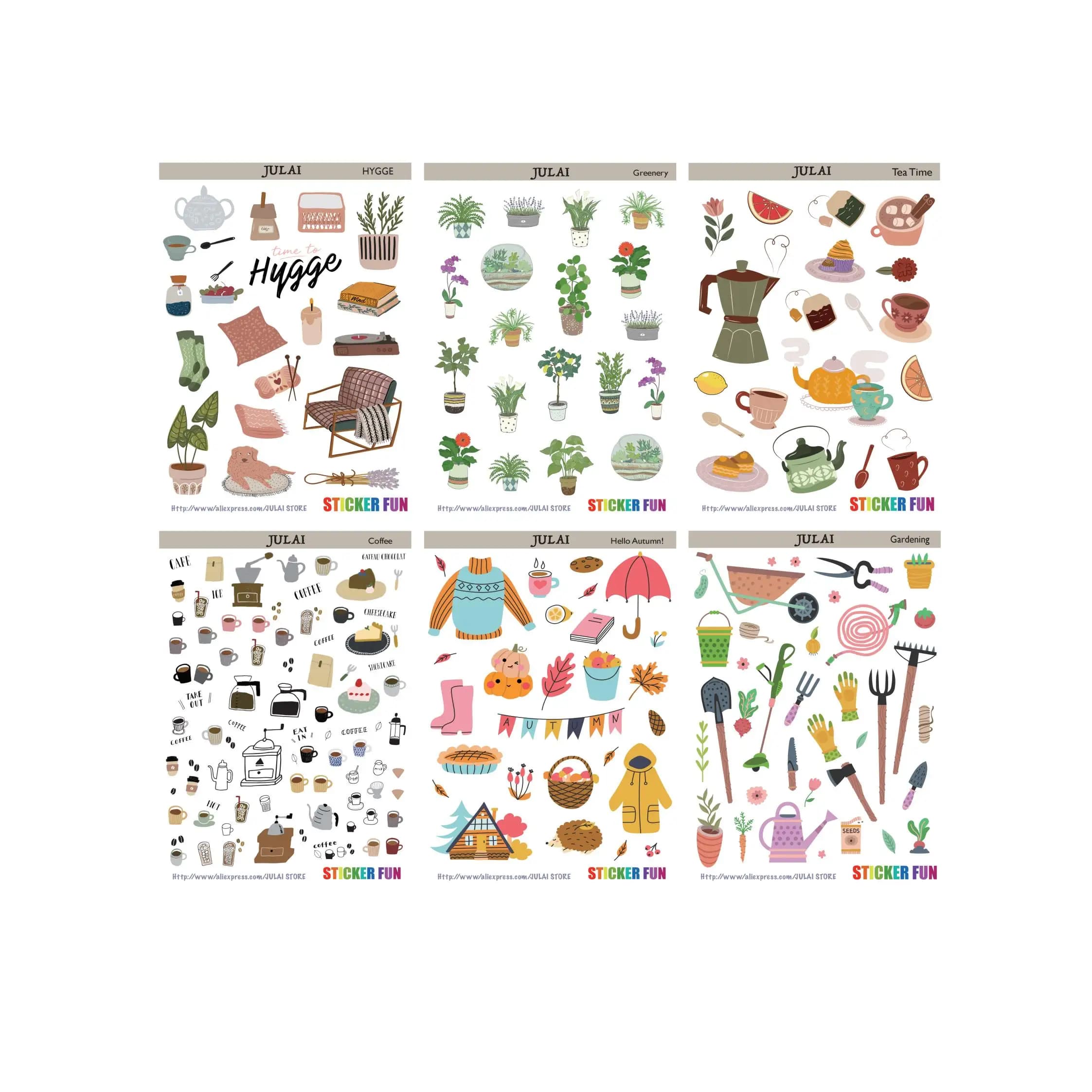 Adesivi di carta Daily Delights Daily Weekly mensile Planner Stickers per Journal Calendar Diary Notebook e altre opzioni