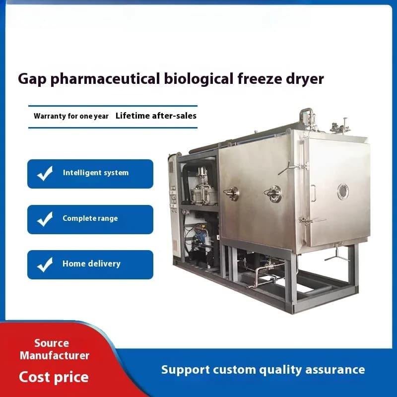 Cap biopharmaceutical machine, whey protein temperature equipment, bear bile powder lyophilization machine 2025 New