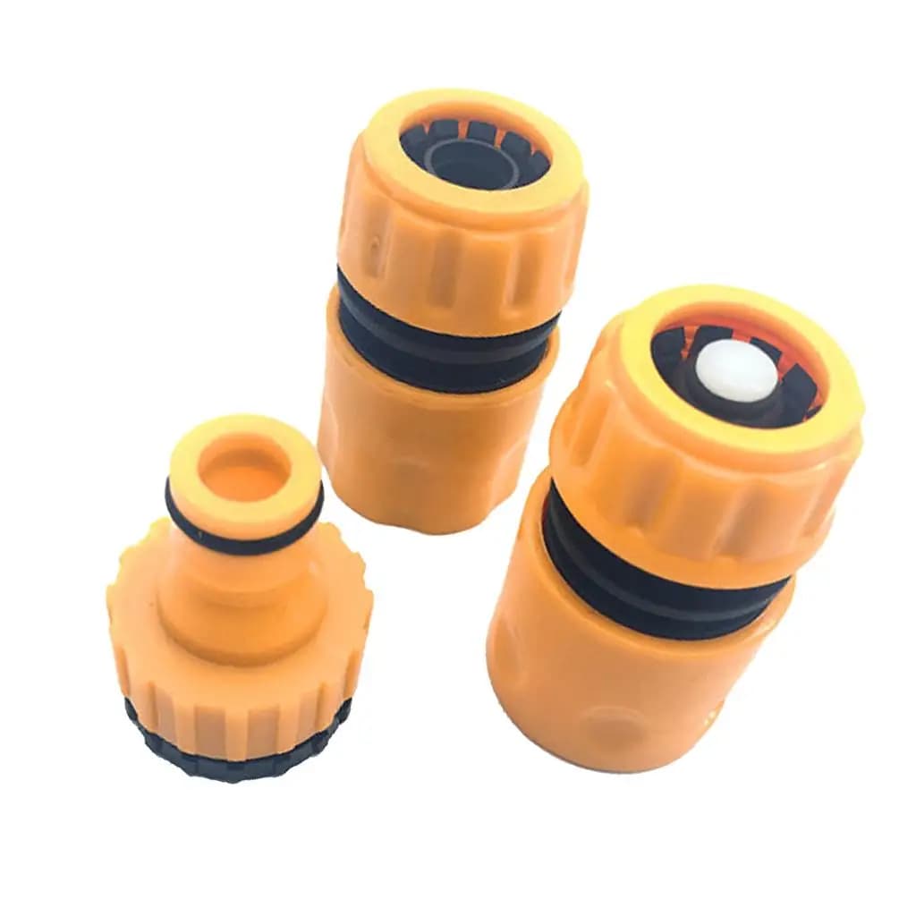 Set di connettori per tubo da giardino in ABS, adattatore per irrigazione a goccia, accessori per irrigazione automatica del prato e pulizia auto