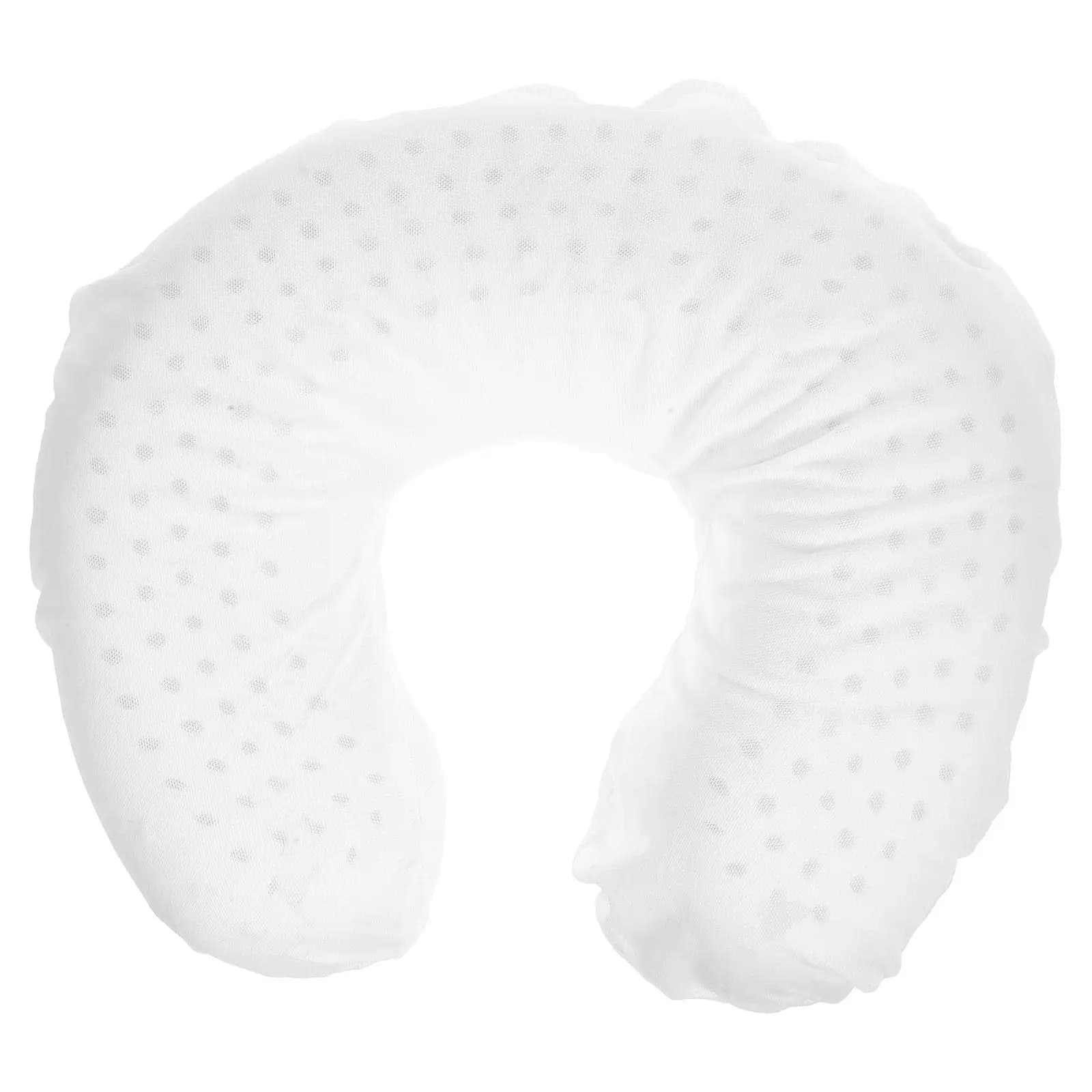 Cuscino Cervicale in Lattice a Forma di U per Viaggi, Guida e Uso in Ufficio, Supporto Naturale in Gomma per Testa e Spalle
