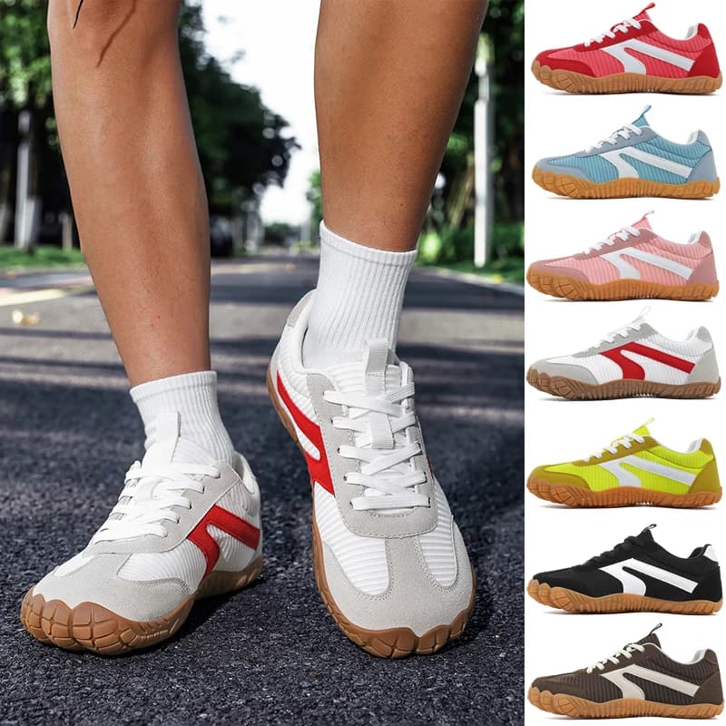 Scarpe Barefoot a Punta Larga per Uomo e Donna, Sneakers Minimaliste Zero Drop, Scarpe da Passeggio Antiscivolo per Uomo, Scarpe da Allenamento, Sneakers