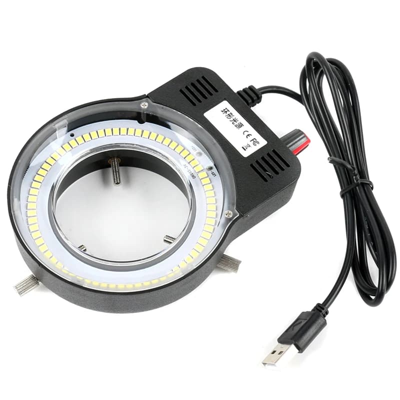 Adjustable USB LED Ring Lamp 70 pcs SMD/72 pieces/144 pieces Industrial Welding Camera Lighting Microscope stereo Visual Lighting
