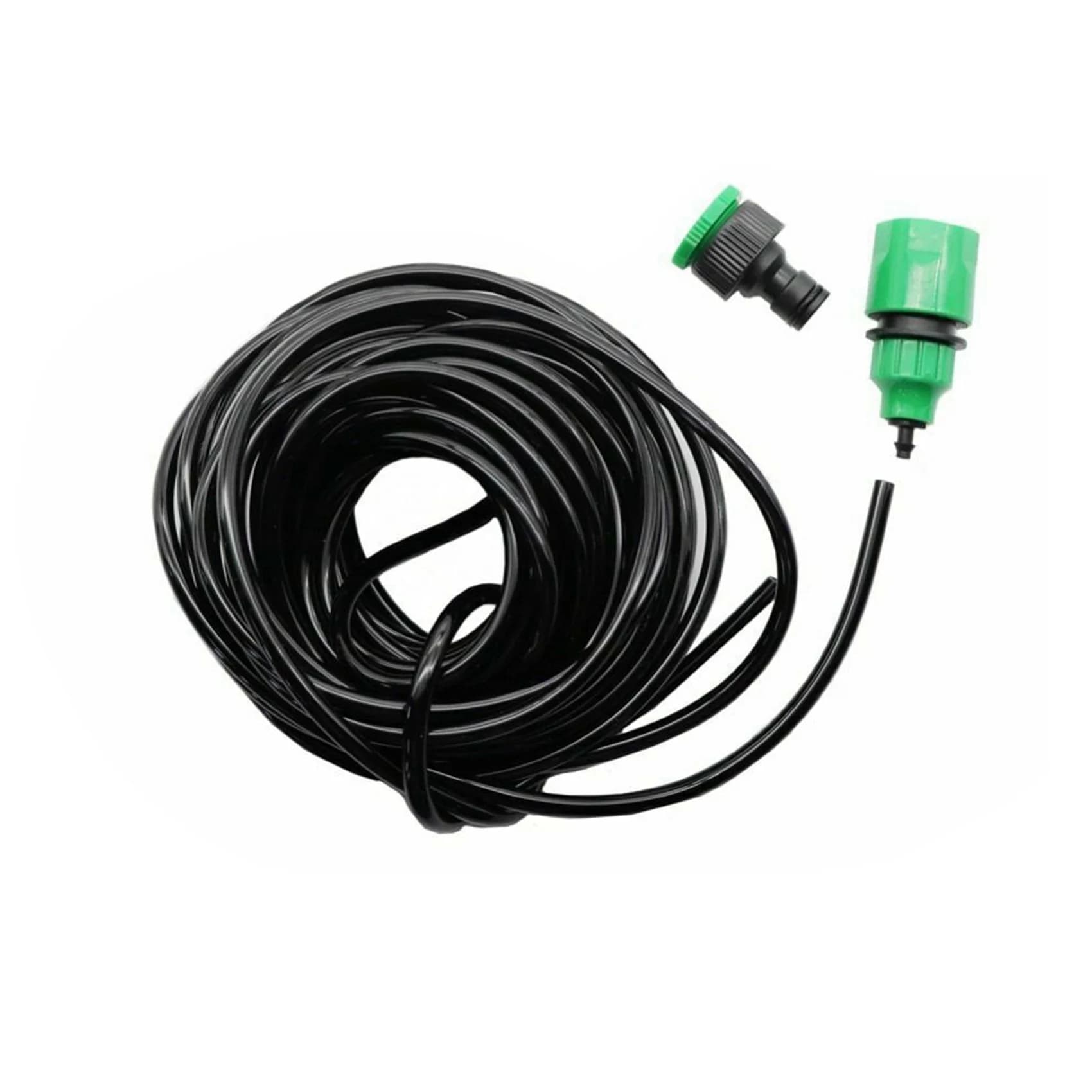 ABVG-2 Set Sistema di raffreddamento a nebulizzazione d'acqua Ugello per irrigazione a nebbia Giardino Patio Serra Piante Spray Nebbia Tubo Kit di irrigazione 10M
