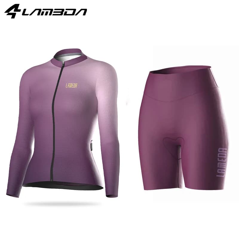 Cycling Knit Lameda Cycling Shorts MTB Summer Women's Bike Knit Breathable Short Sleeved Cycling Knit for Women's Sports Clothing