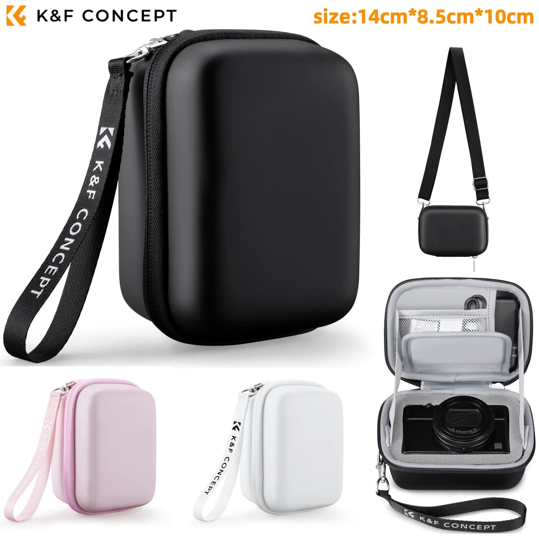 EVA Protective Case for Canon PowerShot, Sony, Leica, Lumix, DSLR