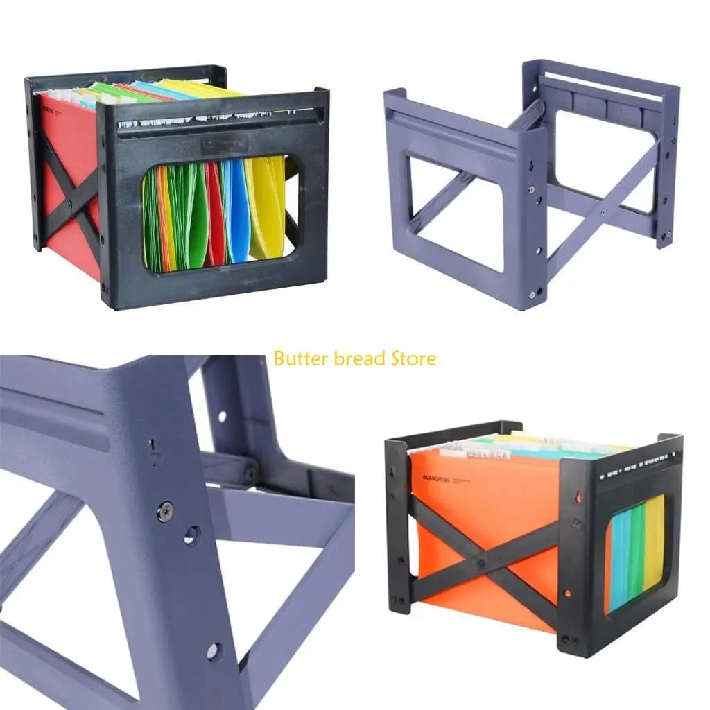W89C per File Scaffale per libri Regolabile Porta documenti aziendali Archiviazione forniture per ufficio