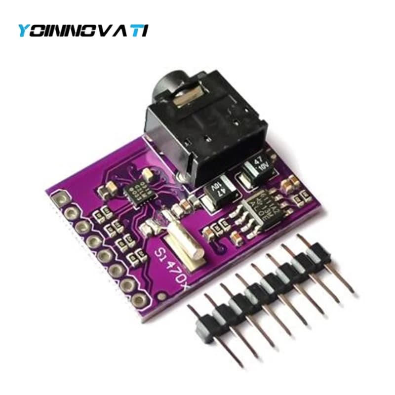 Si4703 FM RDS RBDS Tuner Breakout Board Digital Radio Broadcast Data Processing Module For Arduino AVR ARM PIC With Pins