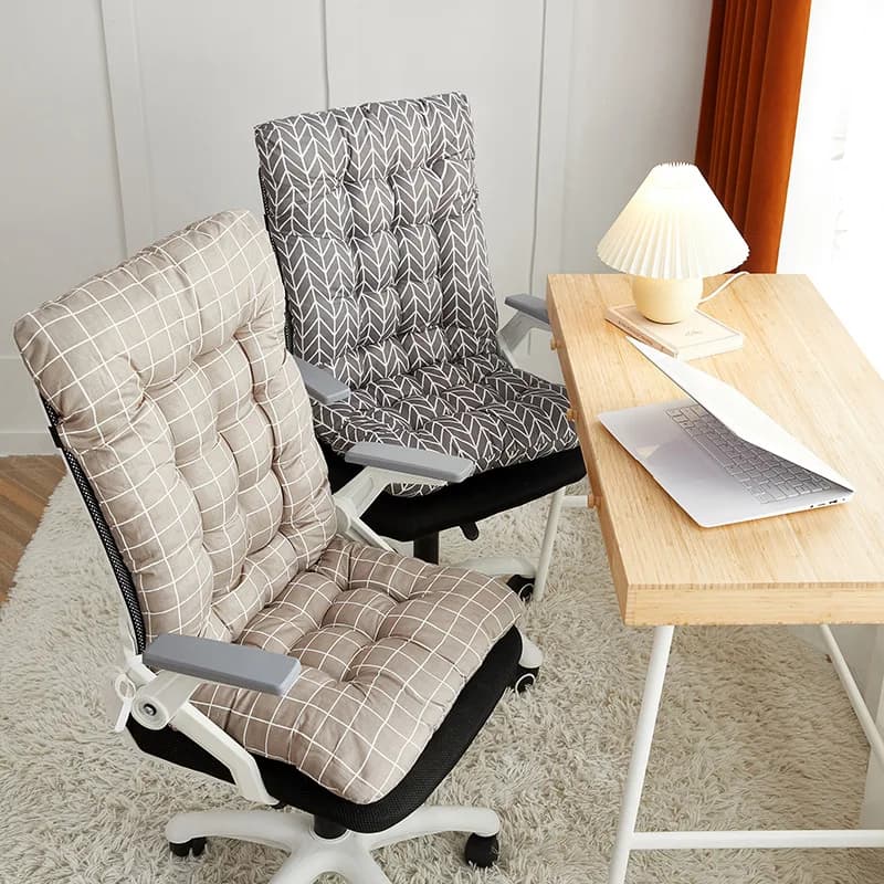 Cuscino Ergonomico per Sedia da Ufficio con Supporto Lombare Integrato - Adatto per Uso Multifunzionale su Sedili di Casa e Auto