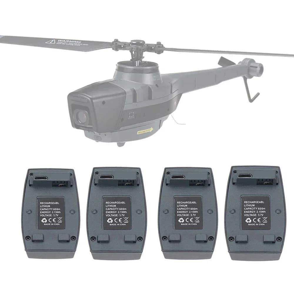 RC ERA C128 Sentry 4CH Flybarless RC Elicottero Lipo Batteria Parti Originali