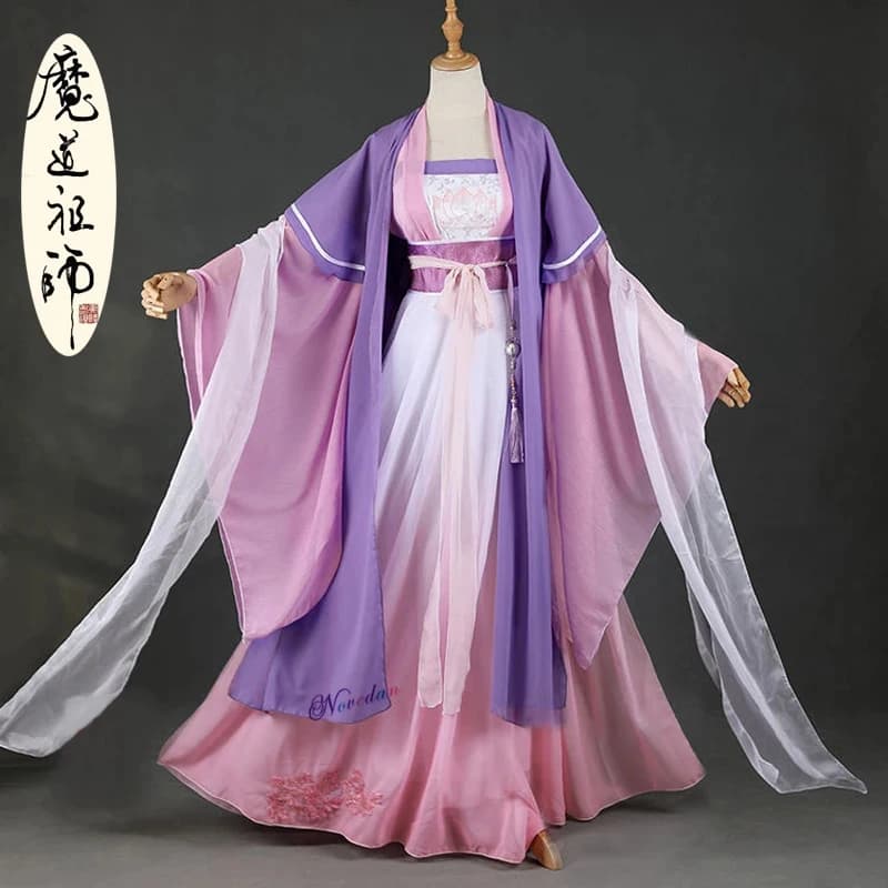 ❤️❤️❤️Dao Mo To Shi Jiang YanLi Cosplay Mo Dao Zu Shi Anime Cosplay Costume Traditioanl Chinese Hanfu Dress Women Tang Sui❤️⭐️❤️