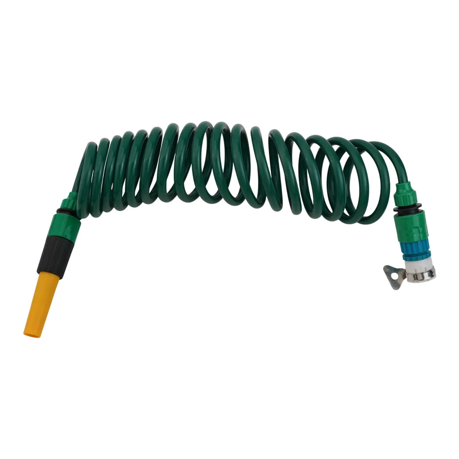 Retractable Coil Water Hose 5M 10M 15M with Quick Connector and Adjustable Head for Efficient For Garden and Car Washing Use