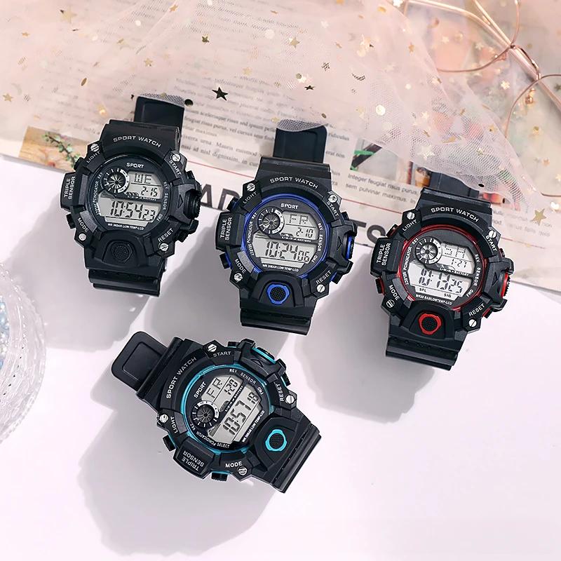 Men's and Women's Electronic Watch, Fashionable Kids Alarm Clock, Student Watch