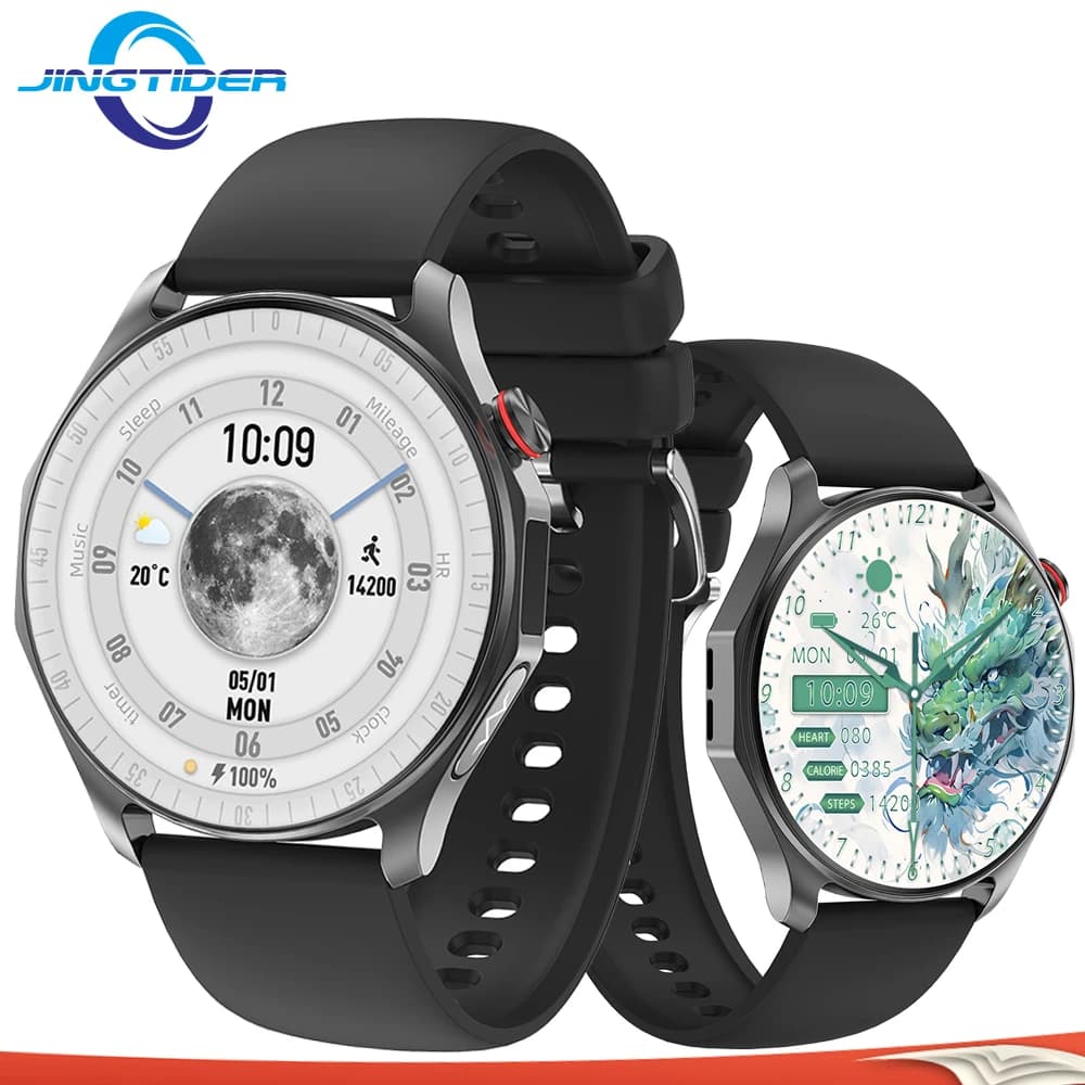2026 New U11 Fashion Man Woman Smartwatch Health Tracker 1.43 "AMOLED Screen Rolling IP68 Waterproof ECG PPG SpO2 Smart Watch