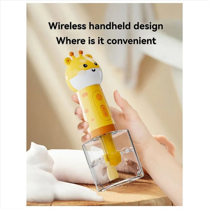 B97A-Cat Dispenser automatico di sapone in schiuma Cordless Bagno per animali domestici Pulizia elettrica Shampoo per cani Macchina per schiuma Spruzzatore per animali domestici Forniture