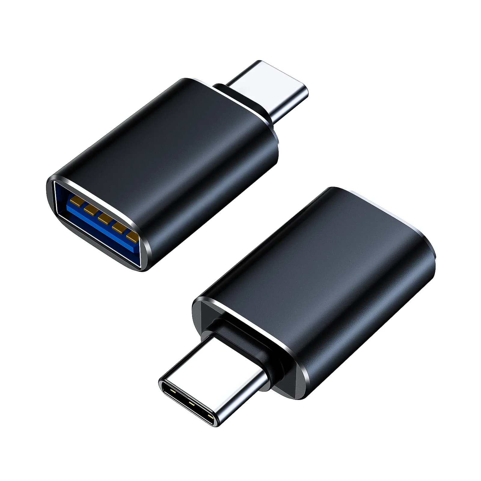 Adattatore OTG da USB 3.0 a Type-C Micro Convertitore per Chiavetta USB per Telefono