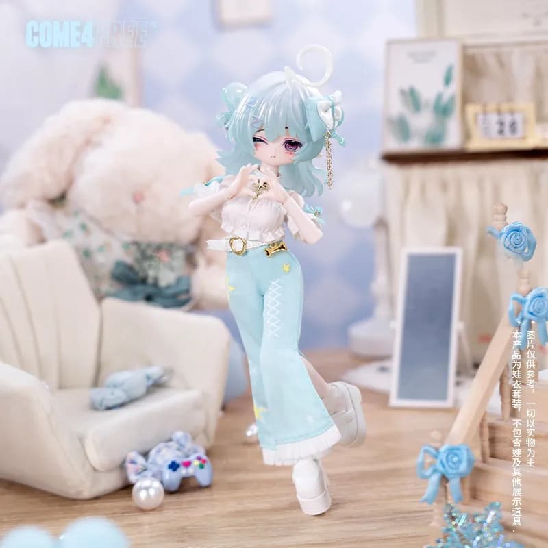 Come4free Abiti per Bambole BJD Ob11 Collezione Iced Fruit Daily Set Completo di Costumi Casual Dolci e alla Moda per Bambole BJD Scala 1/8