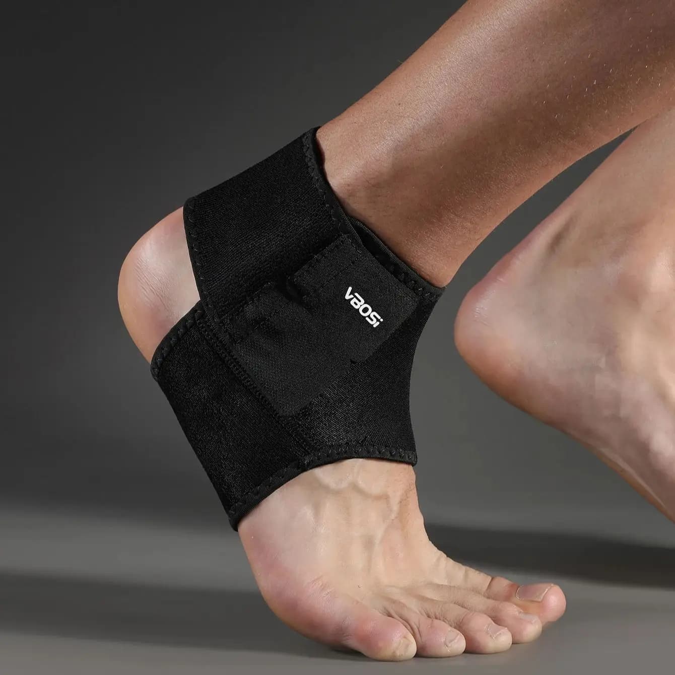 Supporto per caviglia in Neoprene regolabile da 1 pezzo per la corsa di basket