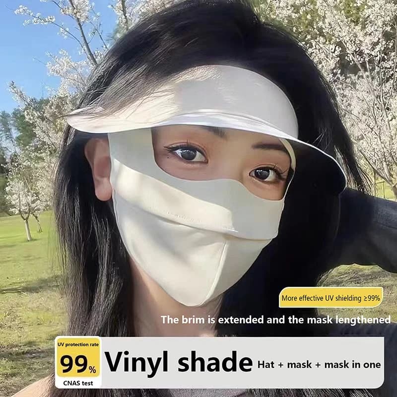 Outdoor Breathable Solar Protection Mask with Tent Solar Protection Hats