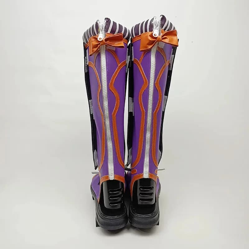 Game Genshin Impact Arataki Itto Cosplay Shoes Boot Adult Halloween Party Costume Accessories Custom Made