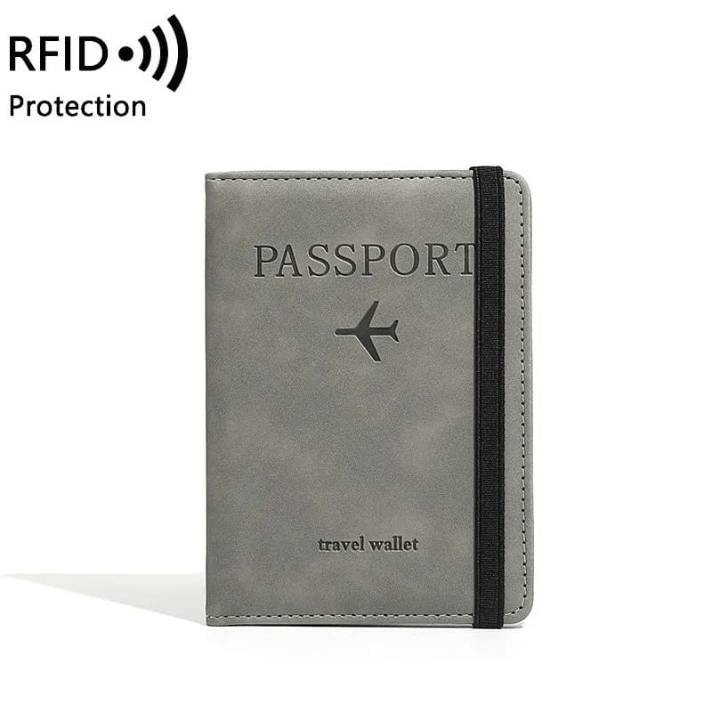 1 porta passaporto RFID elegante con portafoglio da viaggio multifunzionale e grazioso porta carte