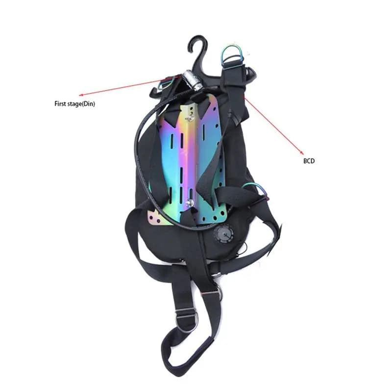 AEF6-5X Diving Hook, Fast Drying, For Water Exhaust, Snorkeling and Surf Glove Accessories, Drying Support, Black