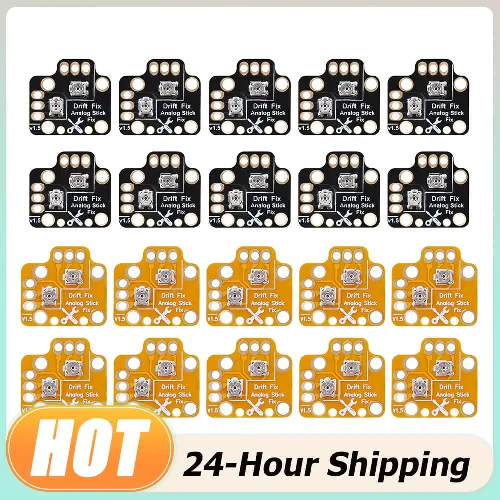 10 Pezzi Scheda di Riparazione Joystick Gamepad per Correzione Drift Analogico, Modifica per Controller PS4 PS5 Xbox One Series, Strumenti e Parti