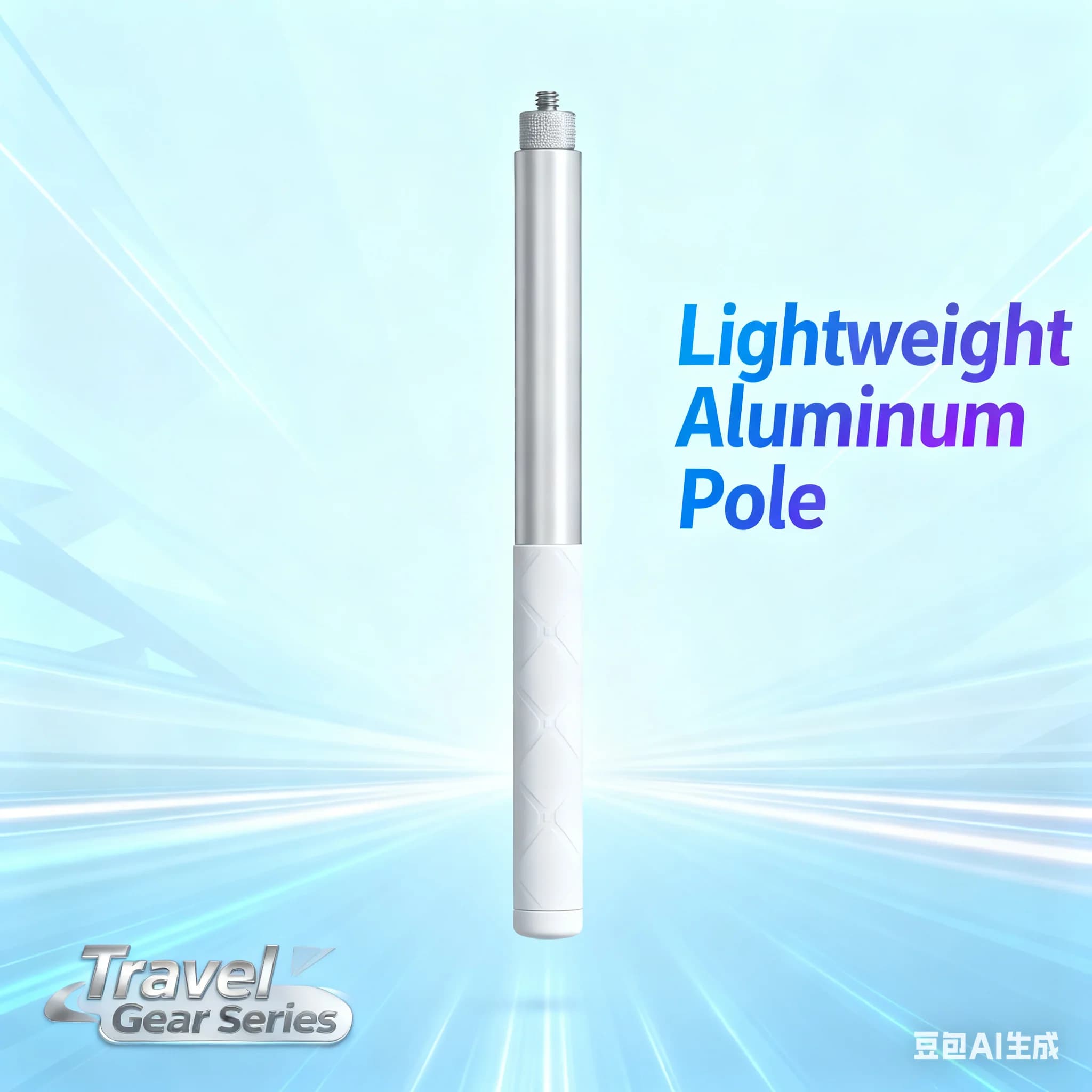 Per selfie stick invisibile Insta360 da 114 cm (bianco satinato) | Leggero | Per GO Ultra/X5/Ace Pro 2/X4/GO 3S/Ace Pro/X3