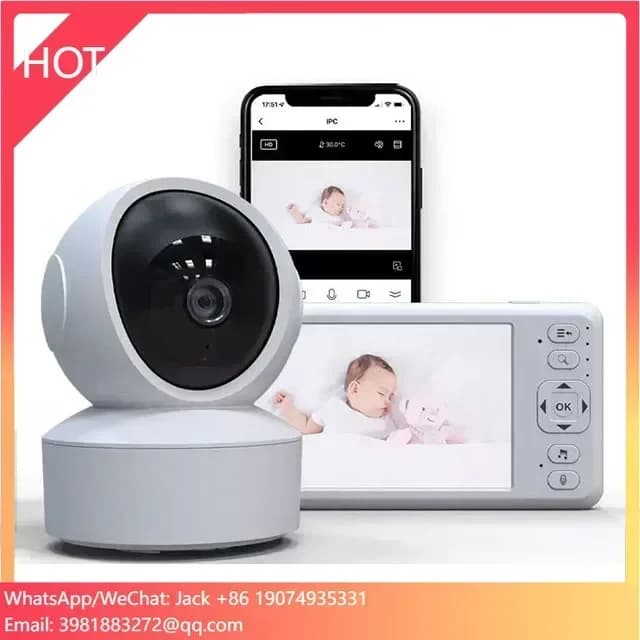 Monitor per Bambini WiFi Wireless con Controllo Smart tramite App