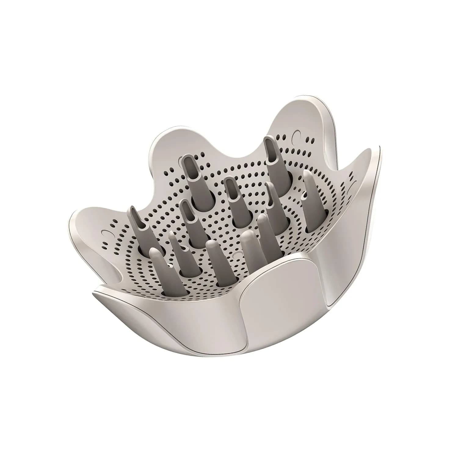 Adjustable point finger diffuser for Flexstyle-Curl blowing nozzle Definition for curly hair and curly control.