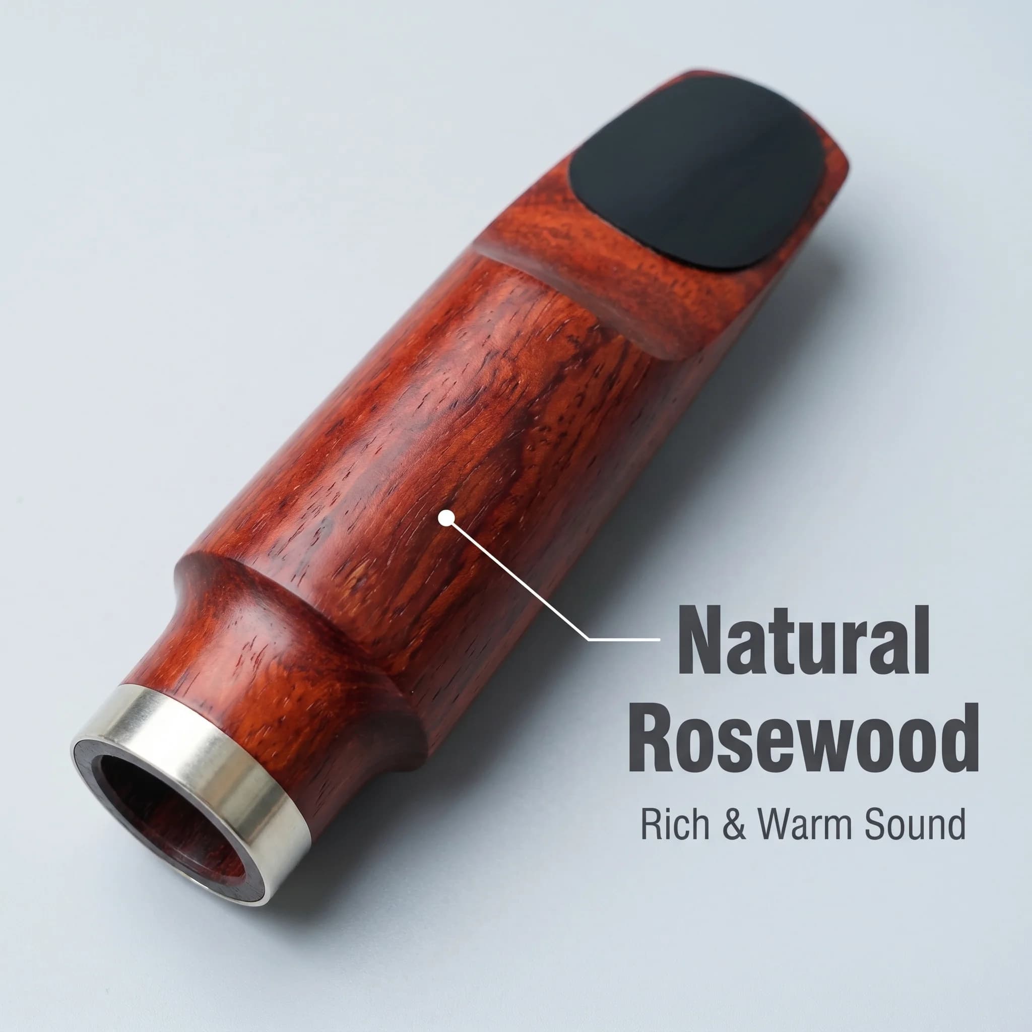 Saxophone Mouthpiece Alto Tenor Rosewood Material Original Authentic Solid Wood Craftsmanship Professional Level