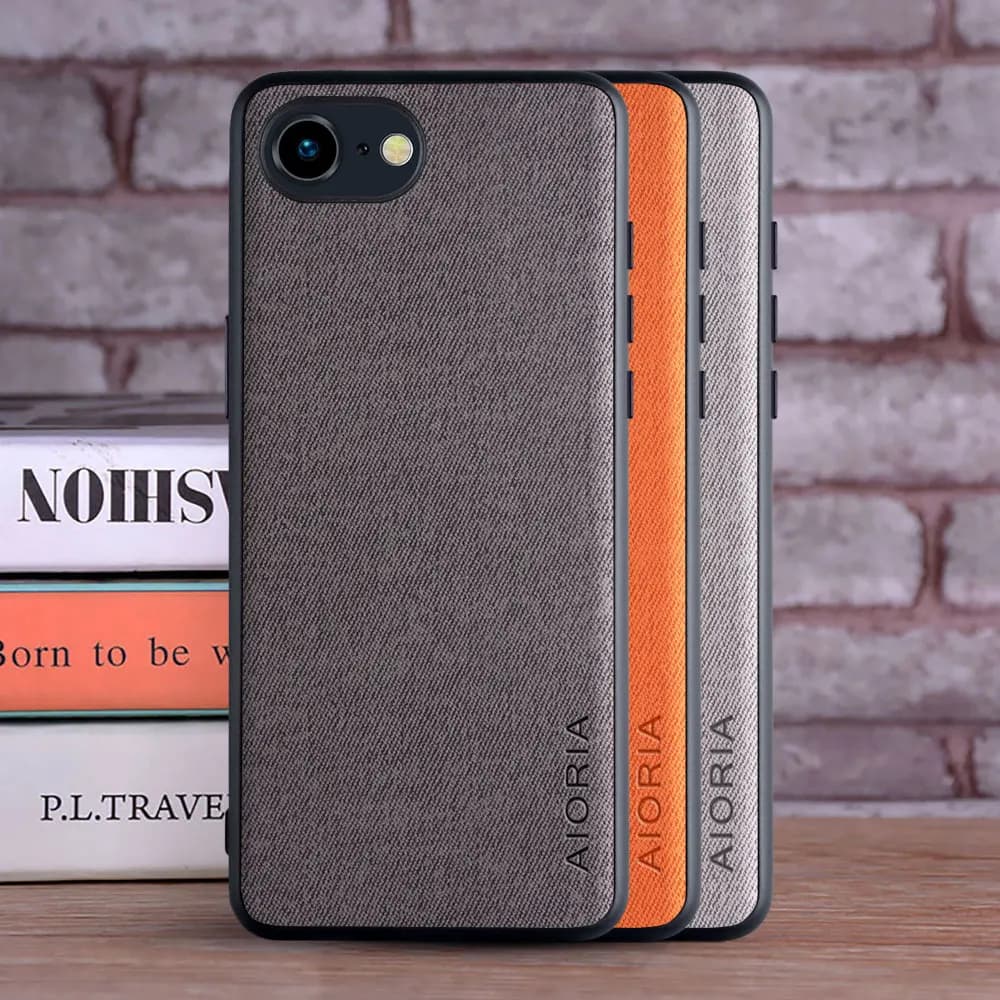 Case for IPhone 17E 17 Pro Max Air Funda Soft TPU Master Hard Textile Leather Fashion Phone Cover Coqua for iPhone 17E Case
