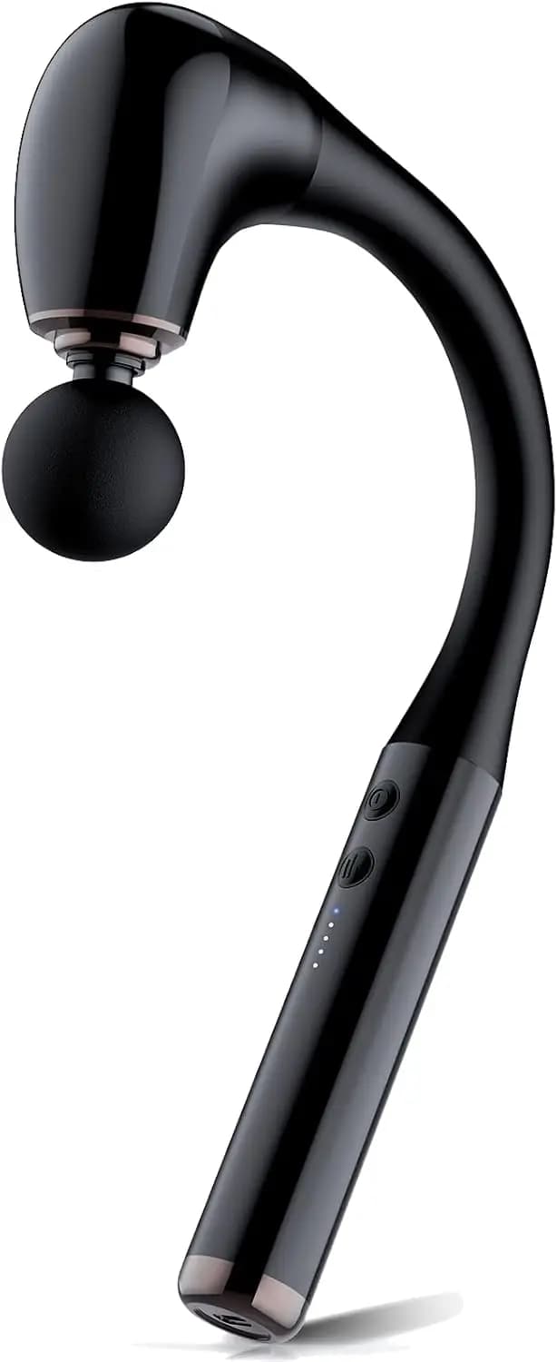 Potential Massage Gun with 10MM Extensible Handle for Back Massage, Collo, Spalle, Life and Legs, Pain relief, Portable
