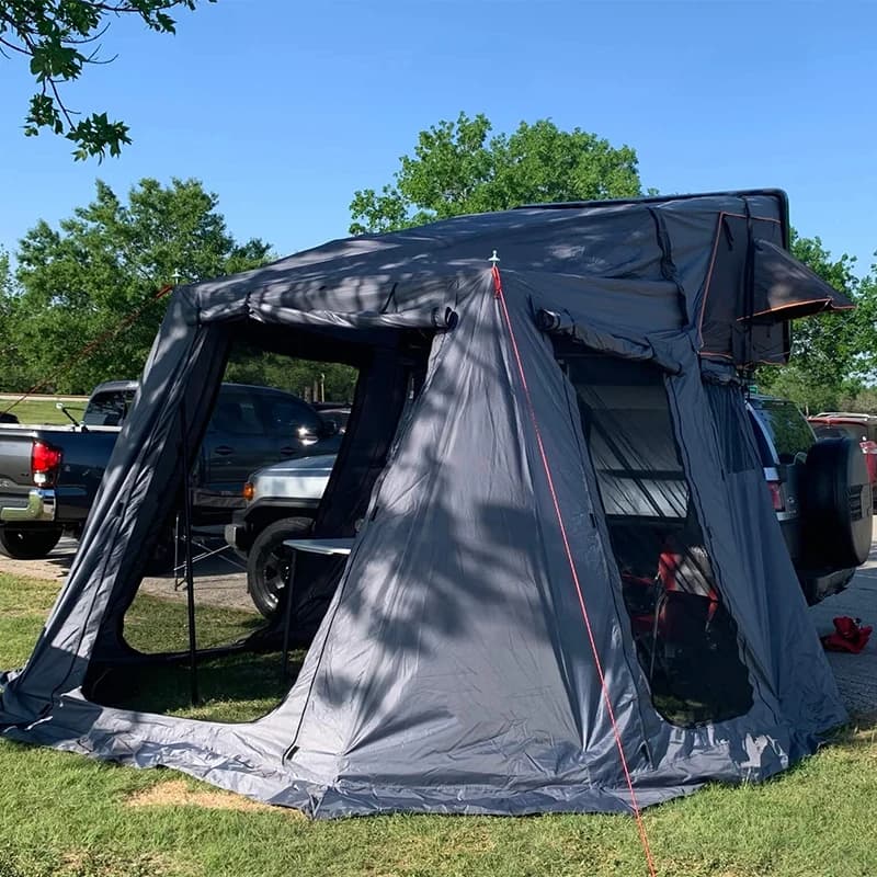 Tenda da Tetto per Auto in ABS a Guscio Rigido per 3 Persone, Ideale per Pickup e SUV, per Campeggio Familiare