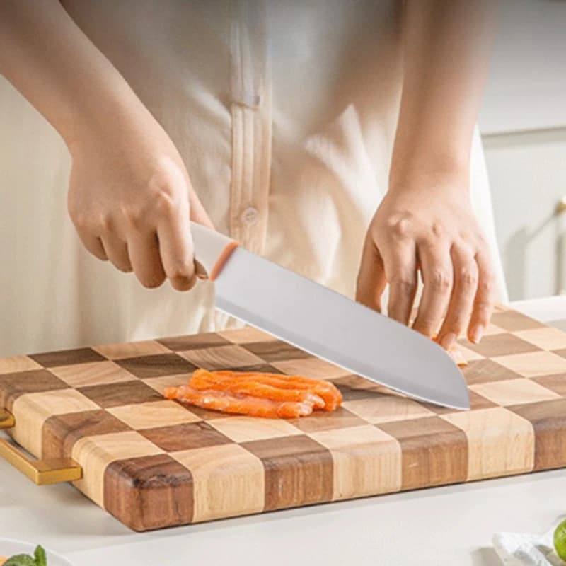 3 piece kitchen knives set Kitchen knives set with stainless steel blade Set of kitchen tools for home use Children's food knife Easy cleaning