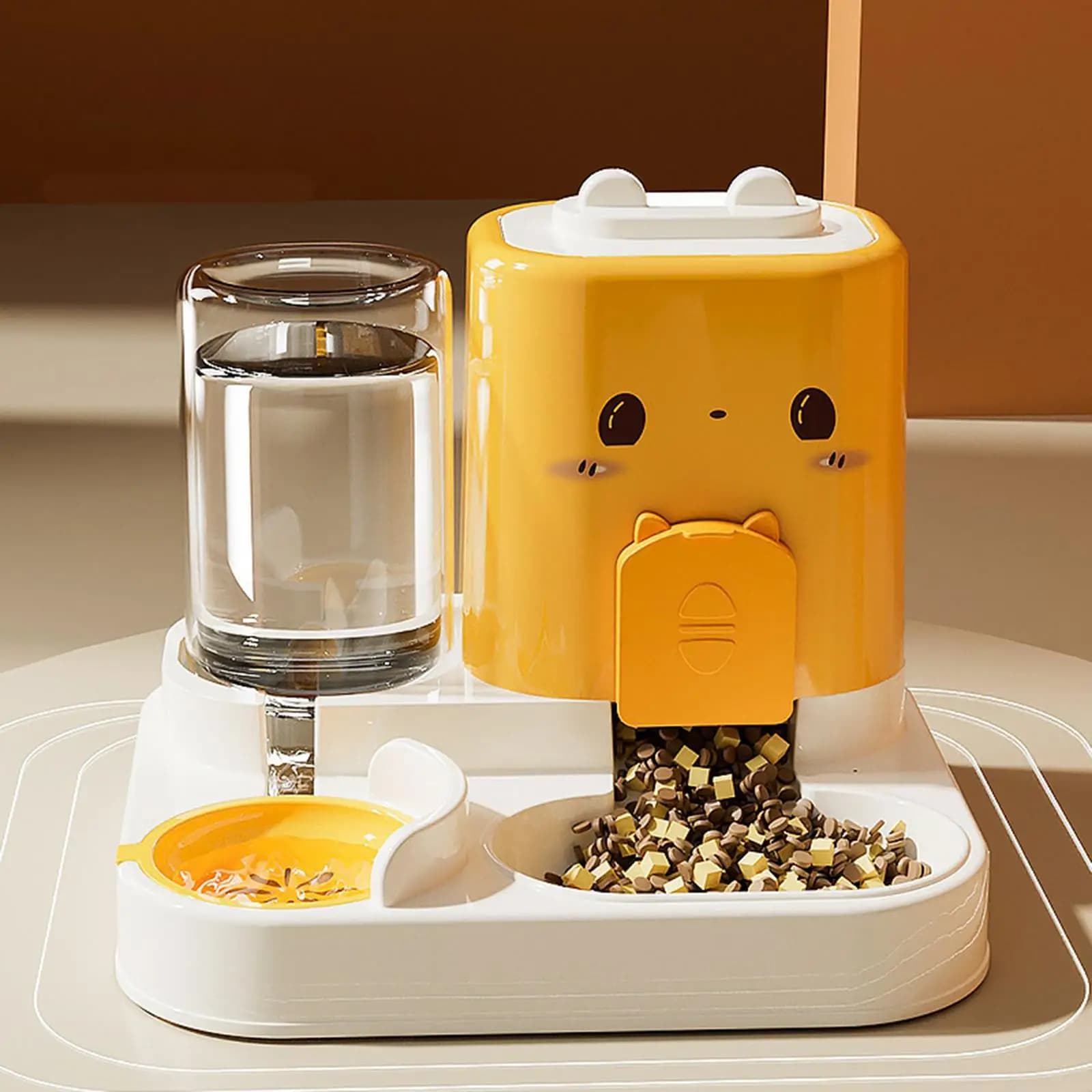 2 in 1 Automatic Pet Feeder Water Dispenser Household Dog Bowl Supplies Pet Food