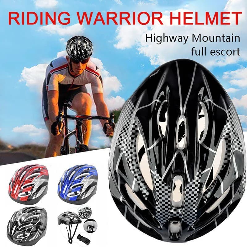Casco da bicicletta regolabile bici da strada pattinaggio a rotelle casco di sicurezza uomo donna casco traspirante universale protezione da ciclismo