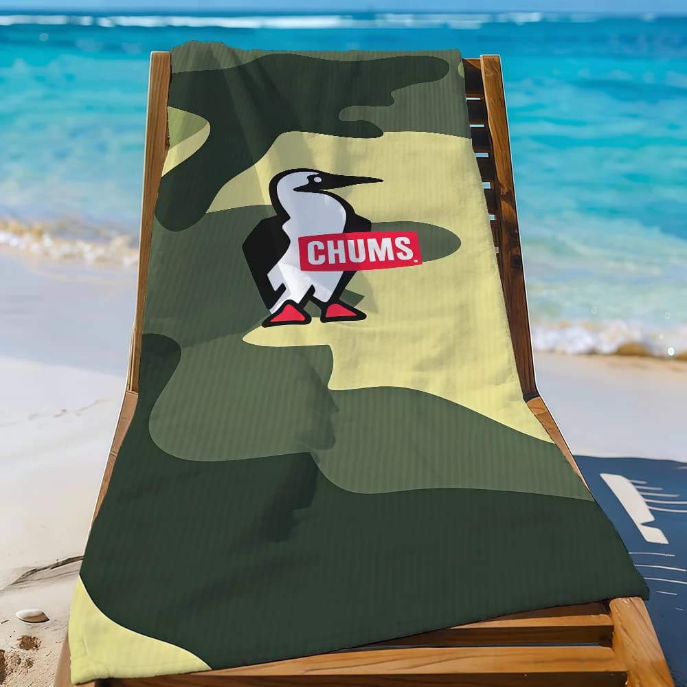 Asciugamano da Spiaggia Marca C-CHUMS, Leggero e Delicato sulla Pelle, per Piscina, Spiaggia, Campeggio, Crociere, Estate