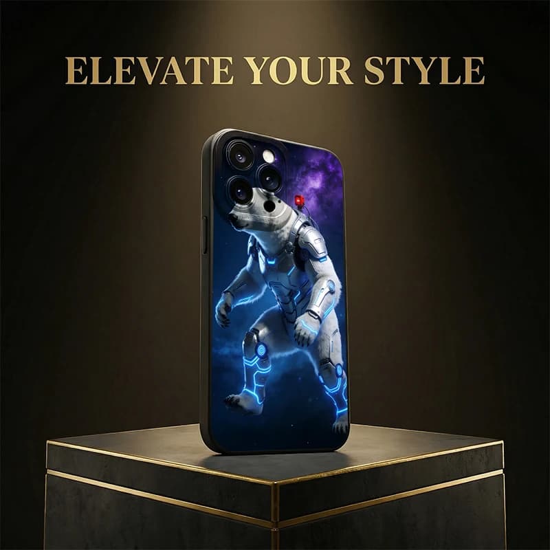 CHAOYIDIAN Custodia rigida con stampa carina per iPhone 14 / 14 Pro / 14 Pro Max / 15 – Sottile e alla moda