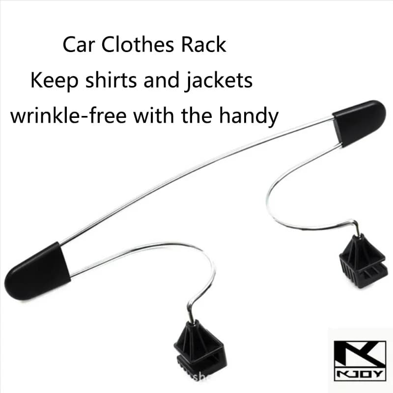 kkjoy Car Interior Metal Hanger Universal Headrest Coat Holder used for jackets suits shirts