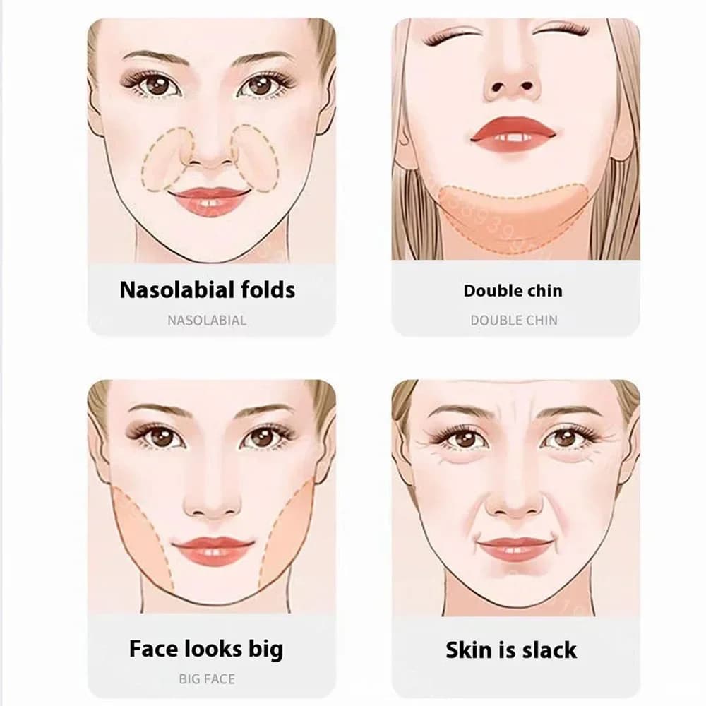 V Face Lifting Bandage Reusable Double Chin Reducer Lift Up Belt Face Slimming Sculpting Strap Facial Lifting Beauty Tool