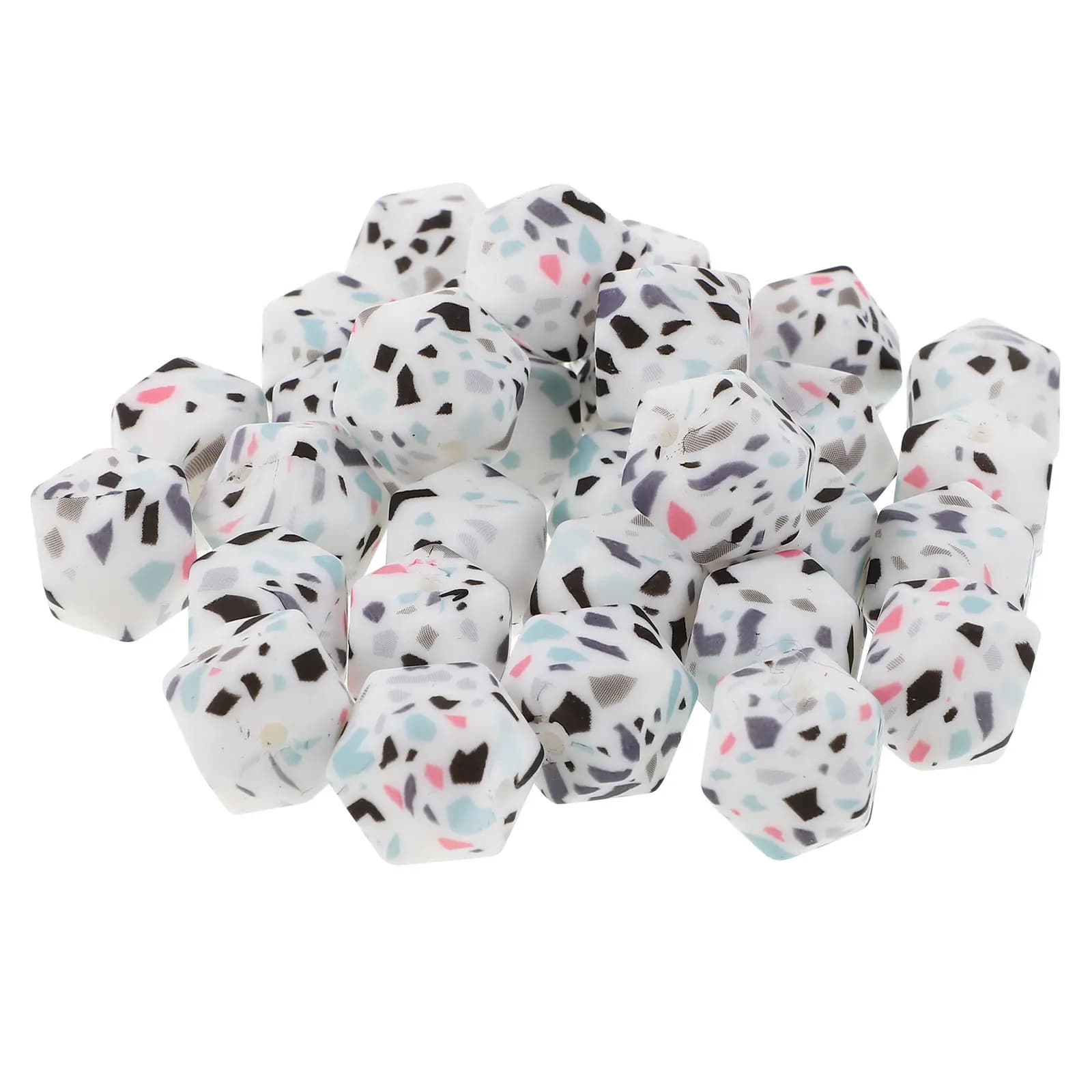 50Pcs Silicone Knitting Needle Stoppers Hexagonal Tip Protectors for Needle Safety Storage Transport Knitting Crochet