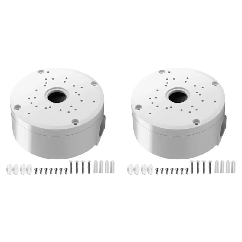 B67C 2X Universal Plastic Junction Box For Dome Security Cameras Waterproof Mount Bracket Surveillance Dome Brackets