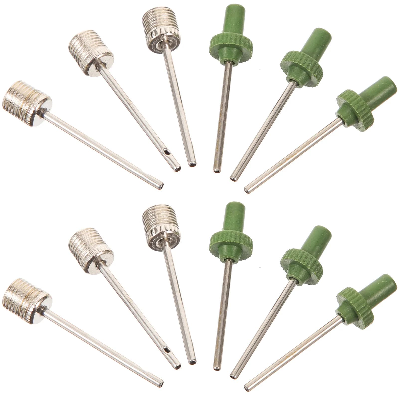 40Pcs Small Inflation Needles Premium Flexible Air Pump Needles for Basketball Soccer Football Volleyball Rugby Handball Yoga