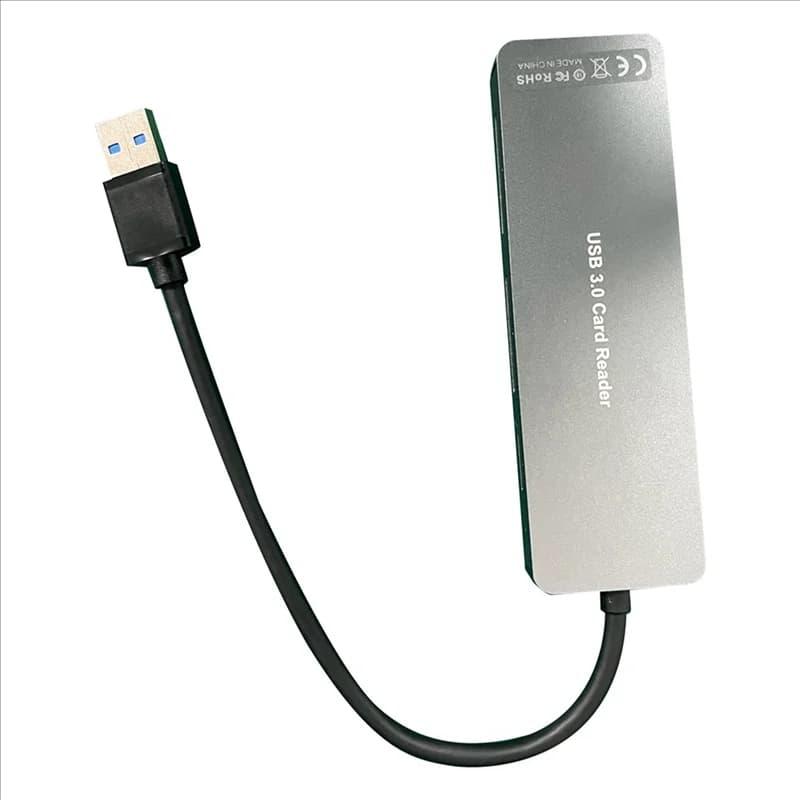Lettore di schede All-In-1 portatile multifunzione per schede CF/SD/XD/CFAST/TF 5 in 1 Docking station per lettore di schede USB-A USB-C