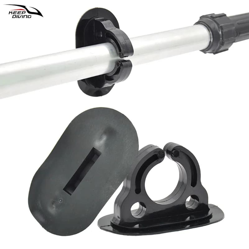 2 PCS Rubber Dinghy Paddle Clips Inflatable Boat PVC Stand Holder For Boat Canoe Kayak Fishing Boat Accessories Tools