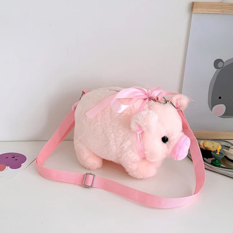 Wholesale Inquiry Bag for Girls Korean Version Large Capacity Women's Shoulder Bag Cartoon Ins Shoulder Bag for Pretty Doll Shoulder Bags