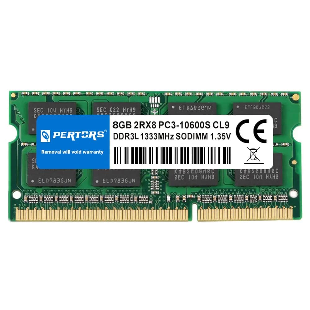 Q-PERTORS DDR3L Memoria 8GB 1333MHZ RAM PC3-10600S 204pin Memoria RAM per notebook Memoria RAM per laptop SODIMM NON ECC 1.35V CL9