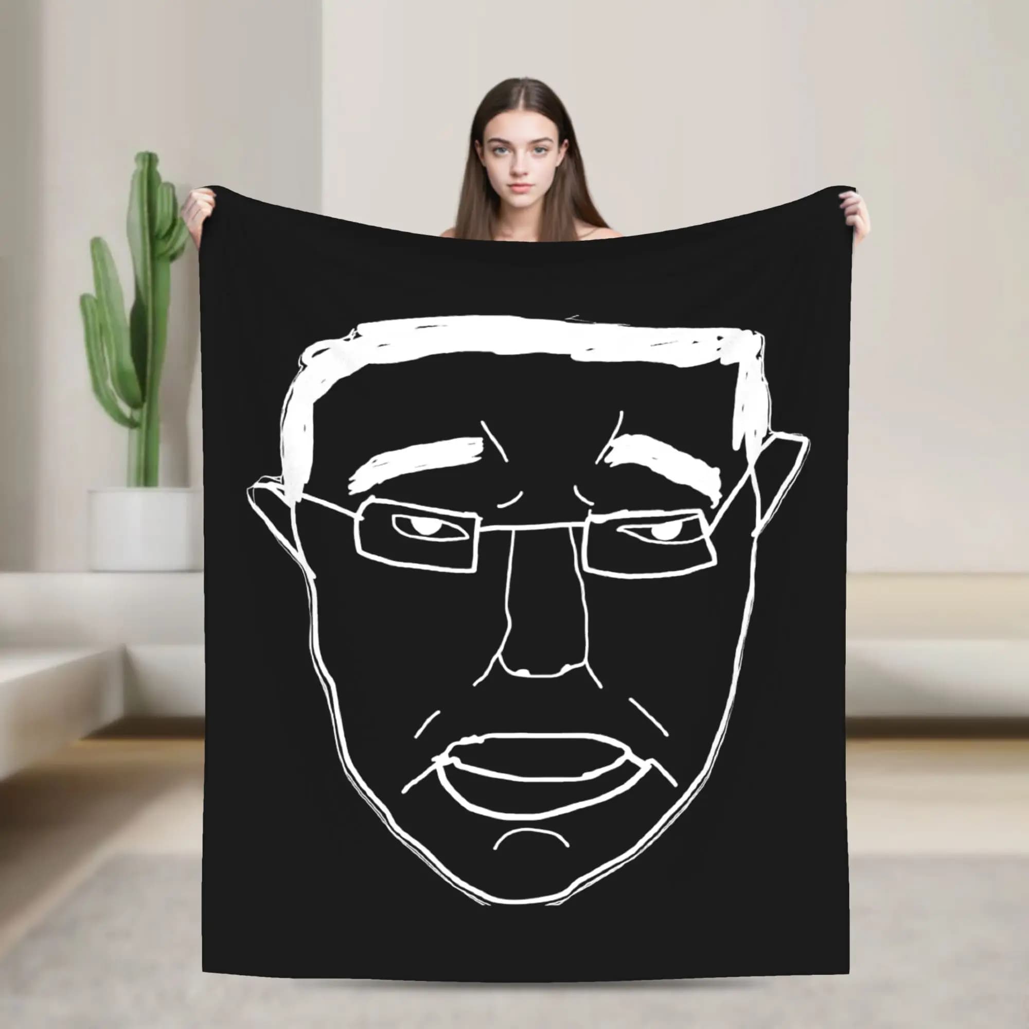 Chudjak Chud Blanket Fleece Summer Air Conditioning Breathable Lightweight Throw Blankets for Home Office Bedding Throws