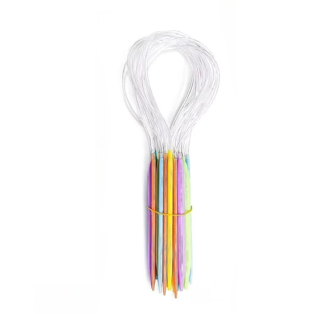 Sweater needle 60cm knitting tool plastic ABS color circular needle length Sweater Colorful Circular Needles Knitting Tool