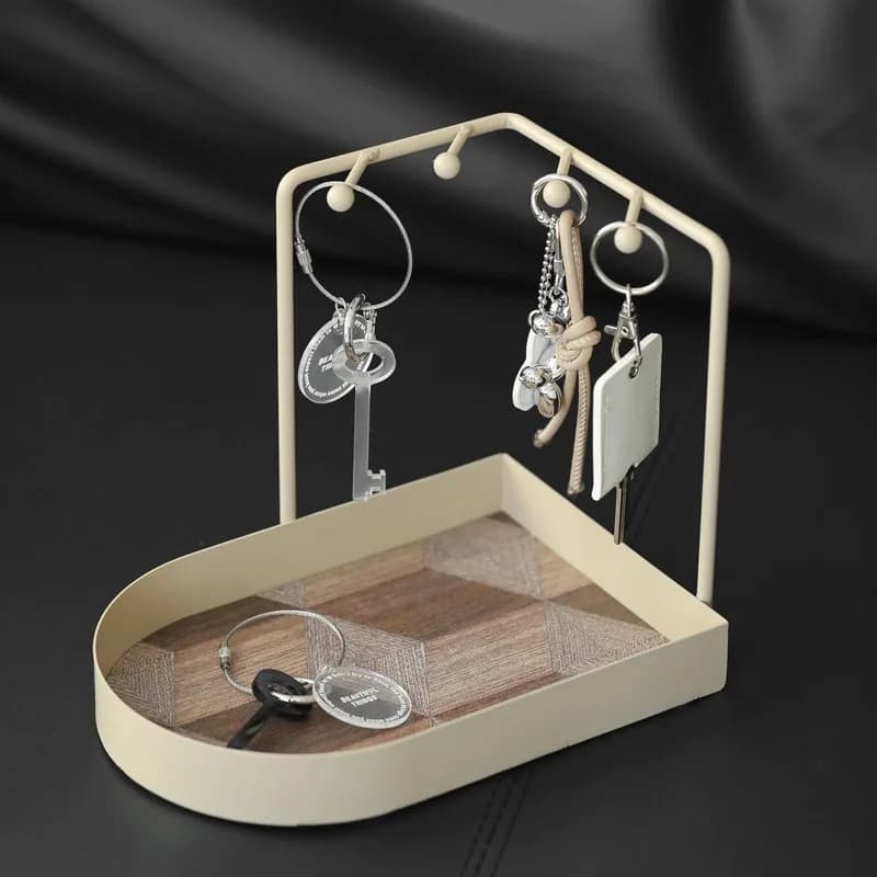 Key Storage Box For Storing Luxury Accessories Such As Necklaces Rings Lipsticks Earrings Entryway Entrance Area Metal Storage